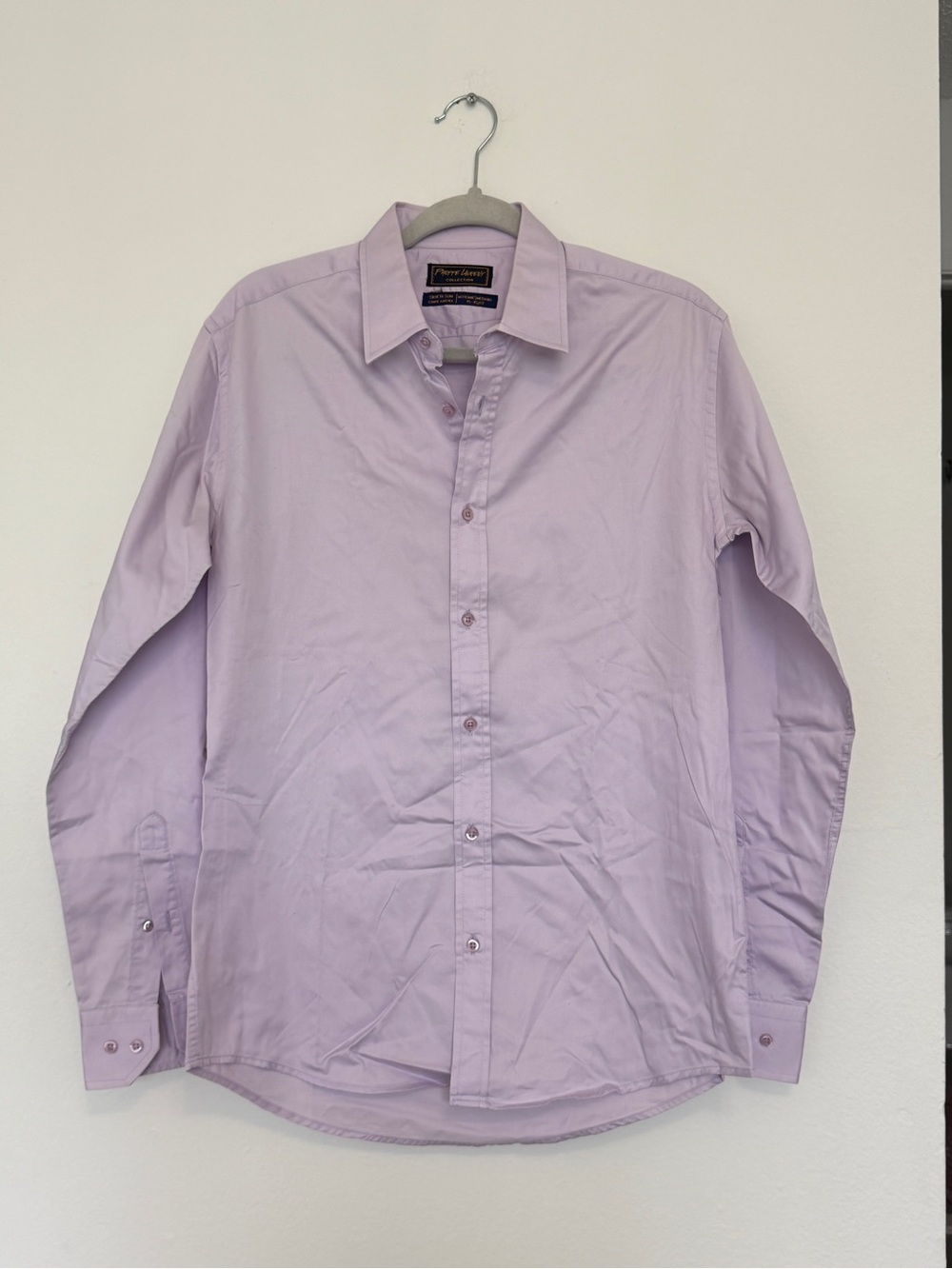 Tommy Bahama Men's Lavender Long-Sleeve Dress Shirt